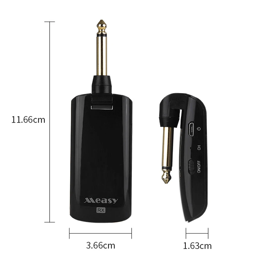 

System 100m Transmitter Receiver AU688-U Guitar Wireless Music Lovers Playing Accessories for Musical Instrument