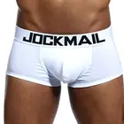 Трусы-боксеры JOCKMAIL мужские с карманом для пениса, пикантное нижнее белье, 6 шт.лот Classic Basics