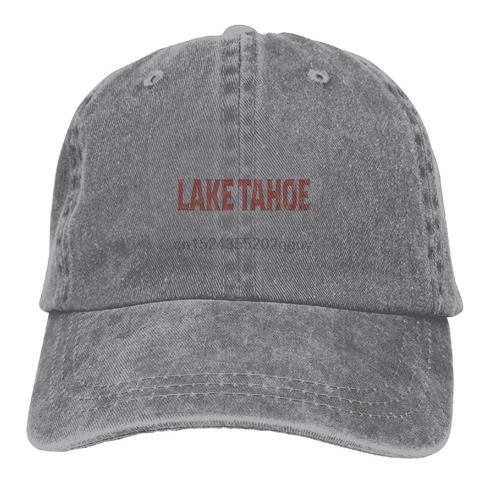 Регулируемая мытая Кепка AI GAO SI KE Lake Tahoe ковбойская бейсбольная кепка | Аксессуары