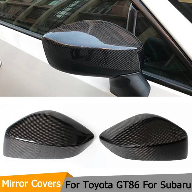 

Carbon Fiber Car Mirror Covers Caps For Toyota 86 GT86 For Subaru BRZ Scion FR-S 2011-2013 Rear View Mirror Covers