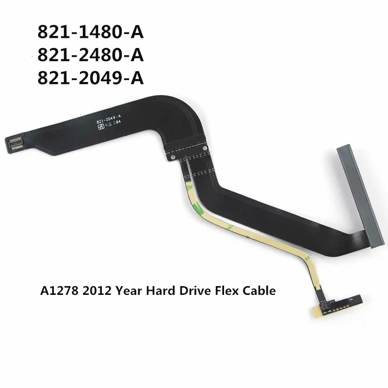 Новый гибкий кабель для жесткого диска 821 1480 A 2049 MacBook Pro 13 дюймов A1278 HDD Mid 2012 MD101 MD102