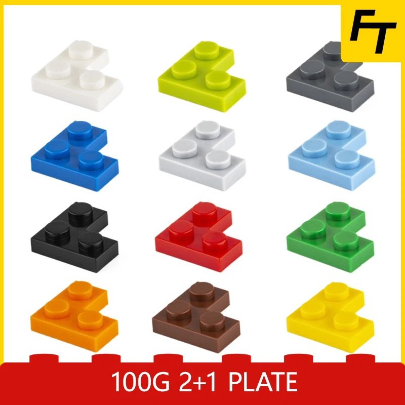 100 г мелкие частицы 2420 2 + 1 пластина Кирпич Строительные блоки DIY строительный блок