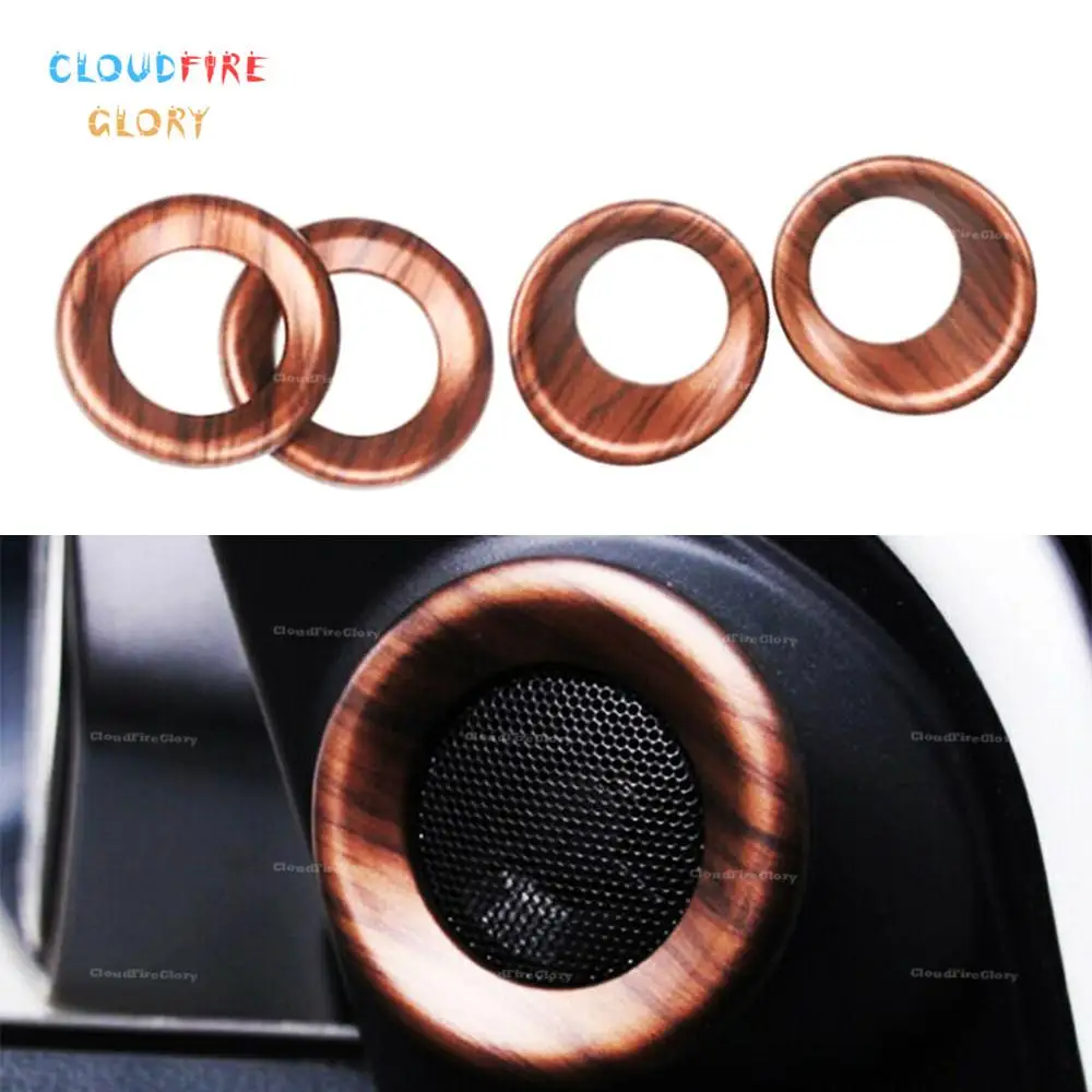 

CloudFireGlory, 4 шт., крышка для дверного аудио динамика, декоративные аксессуары из АБС-пластика для Honda CRV CR-V 2017 2018 2019 2020