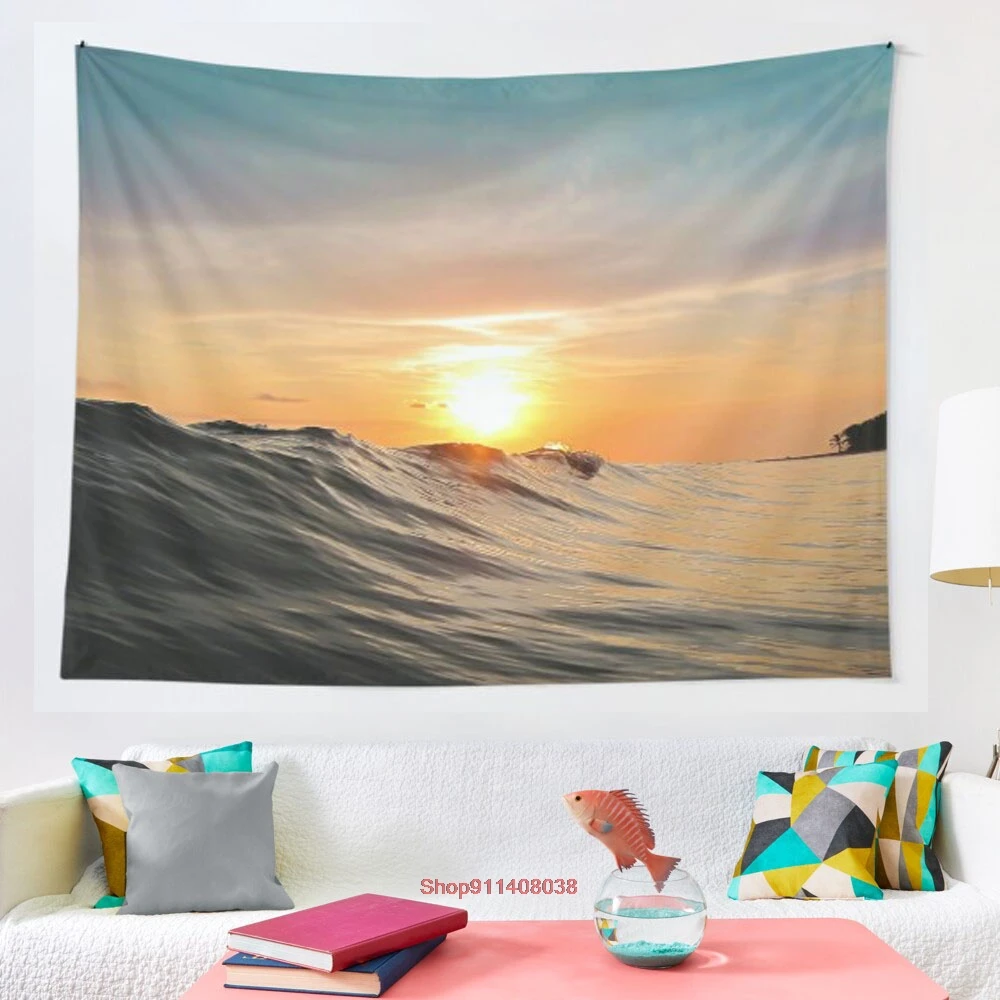 

Закат в раю гобелен искусство настенные гобелены для гостиной для дома и общежития Декор