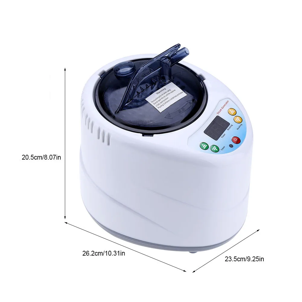 

2L Home Steamer Fumigation Machine Home Steam Generator for Sauna Spa Tent Body Therapy For Smart Multifunction House Using