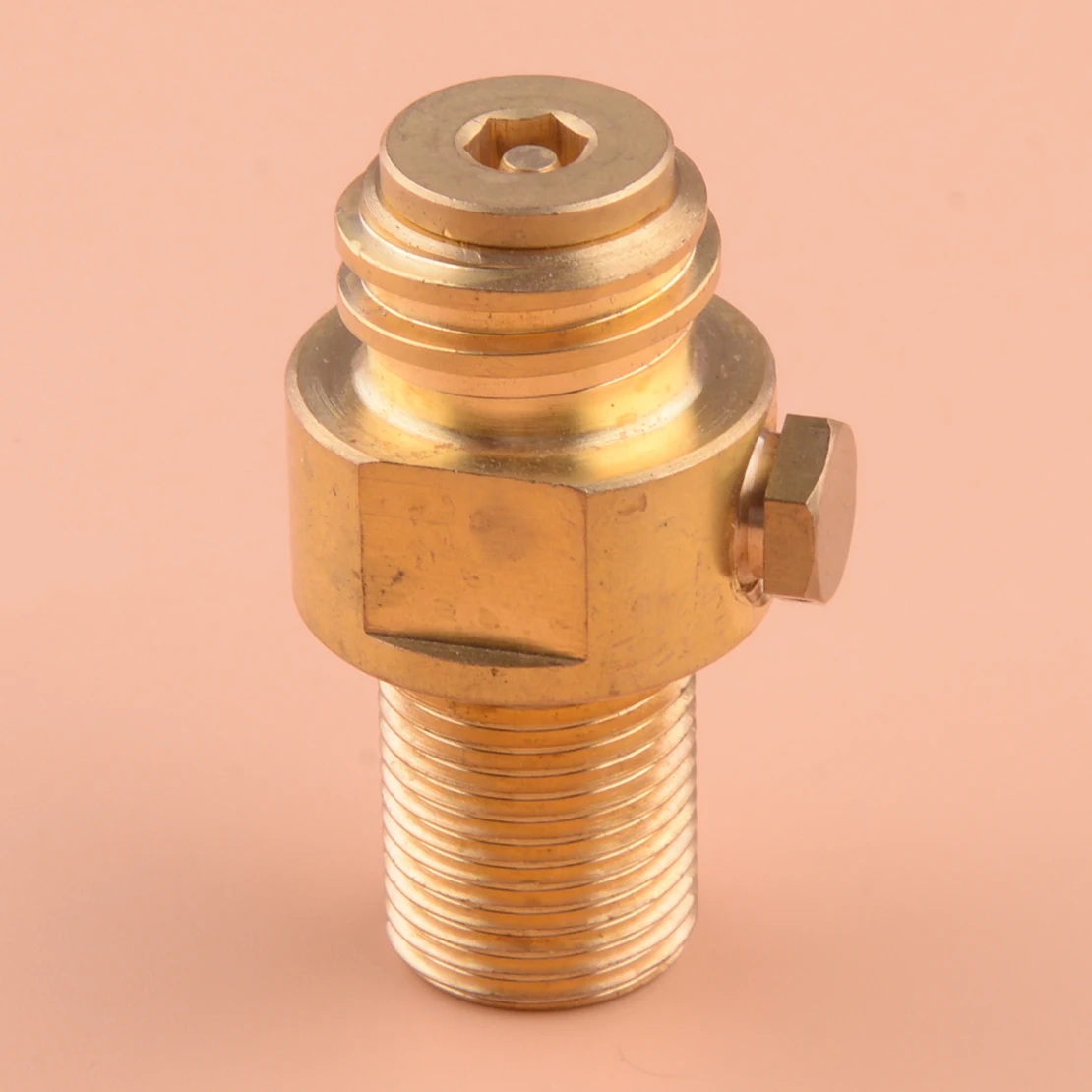 

M18*1.5 TR21.4 Brass Thread Valve Adapter Connector High Quality Fit for Soda Stream Cylinder Maker CO2 Refill Tank