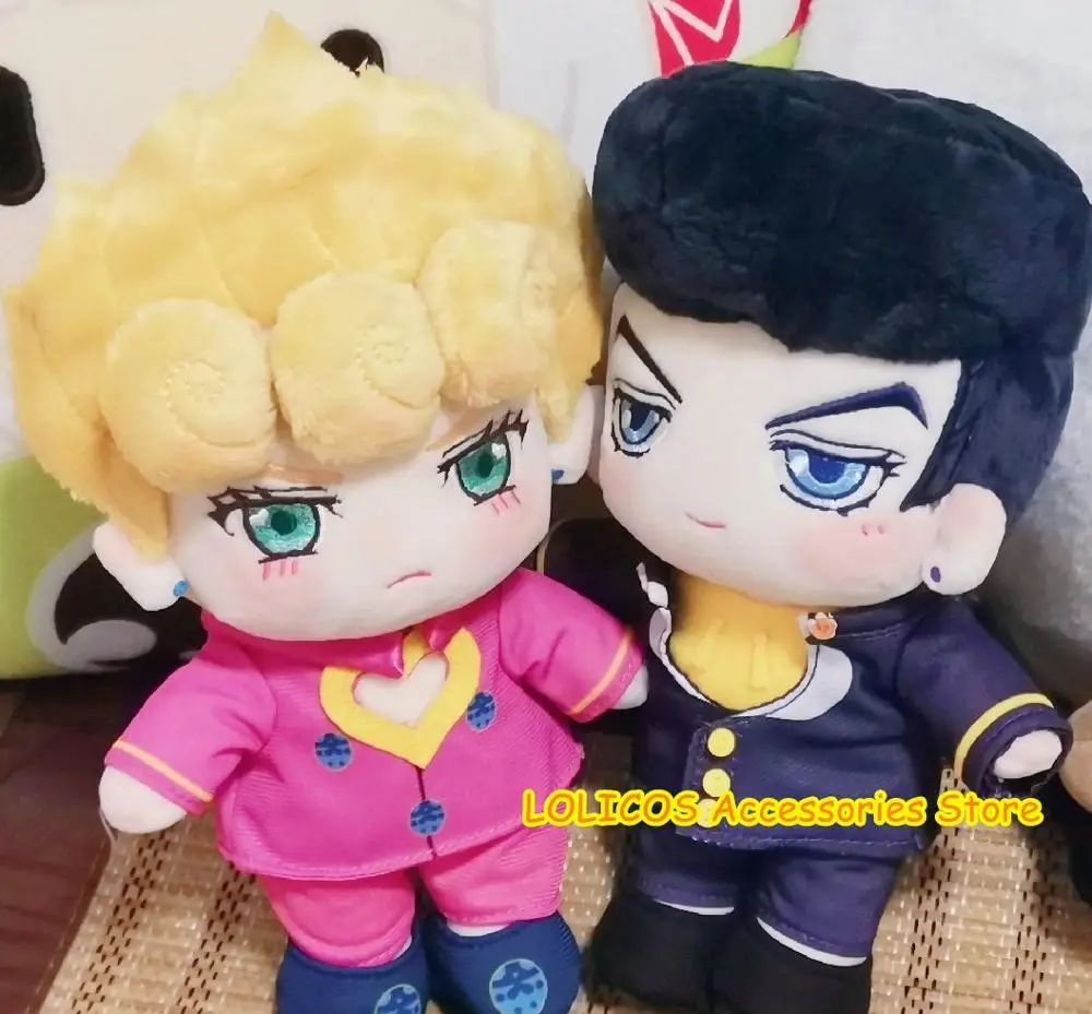 

Куклы 20 см, невероятные приключения Джоджо, день, Джоджо, игашиката, короткая плюшевая подушка, милая сменная одежда, игрушки, мультяшный под...