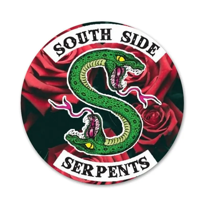 58 мм ривердейл ТВ шоу значок брошь заколка аксессуары для одежды рюкзак