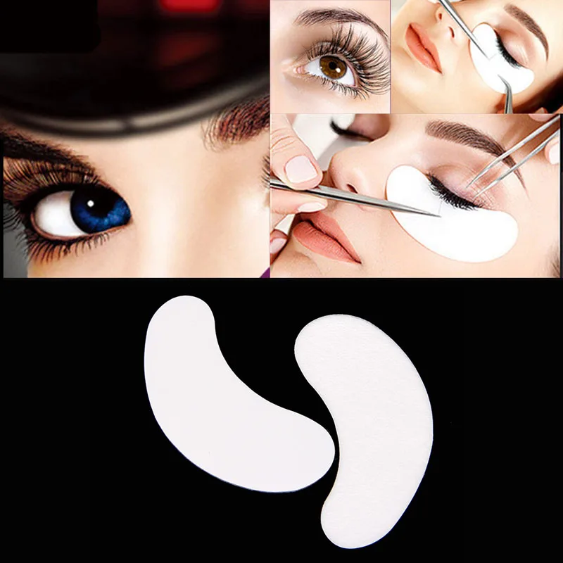 1 пара удобные изогнутые гелевые патчи под глаза подкладки для наклеивания