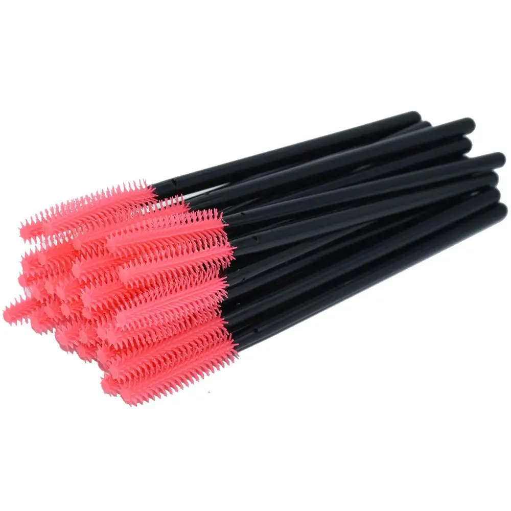 10 шт. высокое качество силиконовая Кисть для макияжа ресниц расческа туши