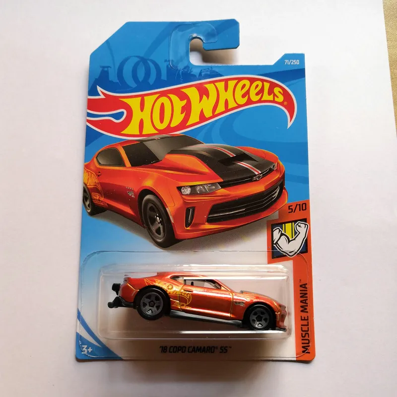 

2021-20 Hot Wheels 1:64 Car 18 COPO CAMARO SS Metal Diecast Model Car Kids Toys Gift