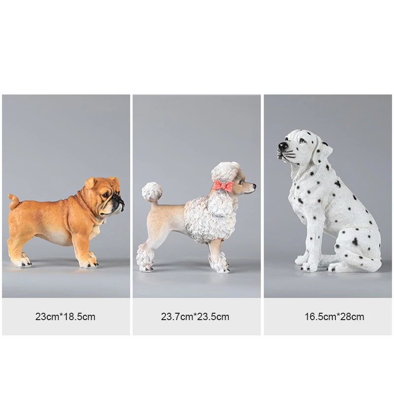 

Мини фигурки собак модель питомца кукла моделирование творческие поделки Игрушка Животные миниатюрные милые украшения для дома и офиса M56