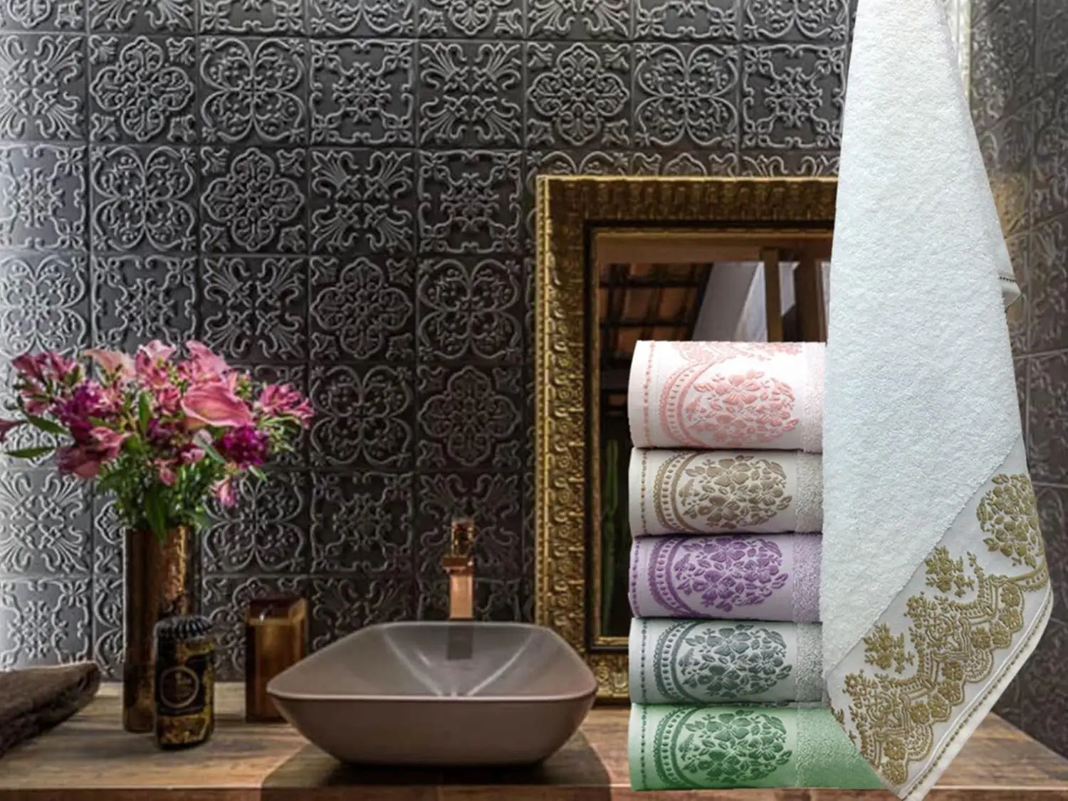 

Riva Hand Face Towel 6'lı