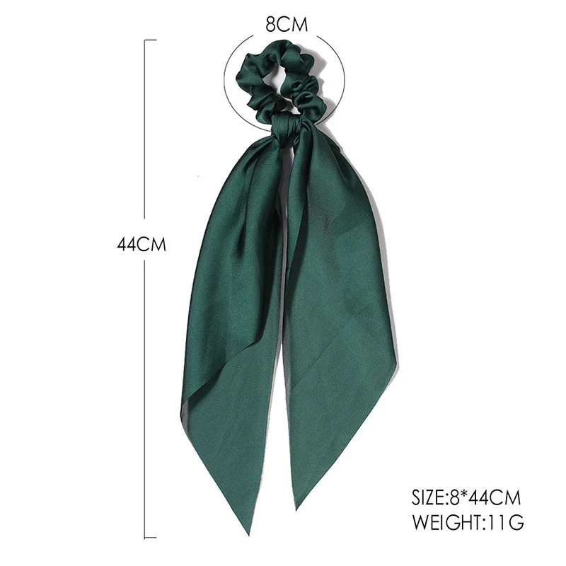 

1PC New Women Scrunchie Ribbon Elastic Hair Bands Bow Scarf Printing Head Band for Girls Ladies Hair Ropes Ties Hair Accessories