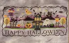 Кремовый Набор для вышивки крестиком Happy halloween 14CT 18CT, кремовый, белый