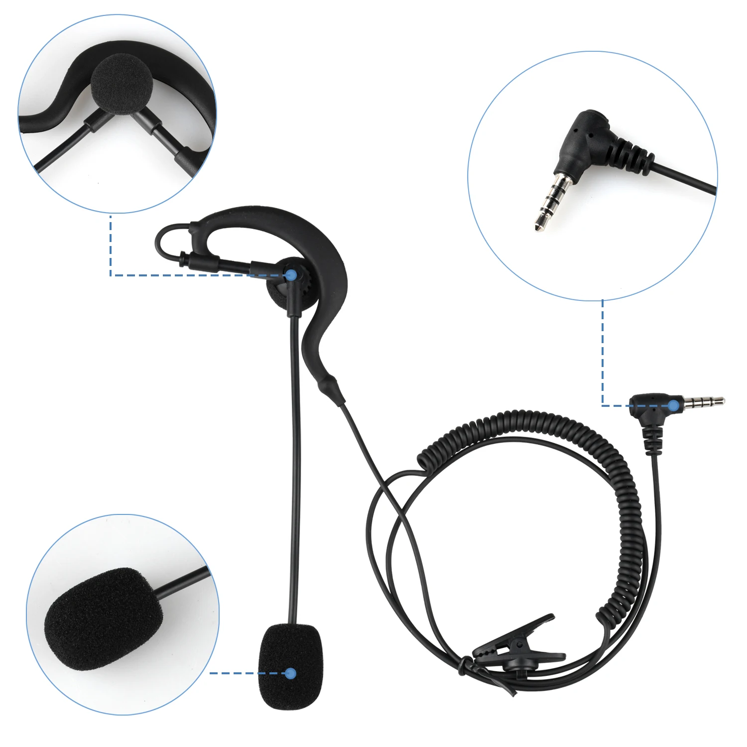 V4 BT Переговорная Bluetooth гарнитура подходит для футбольного рефери велосипедной