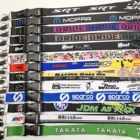 Новинка 2021, модные бирки JDM в стиле гоночного рок, карточка сотрудника, шнурок, брелок с нейлоновой вышивкой, автомобильный брелок для мотоцикла, аксессуары для автомобиля