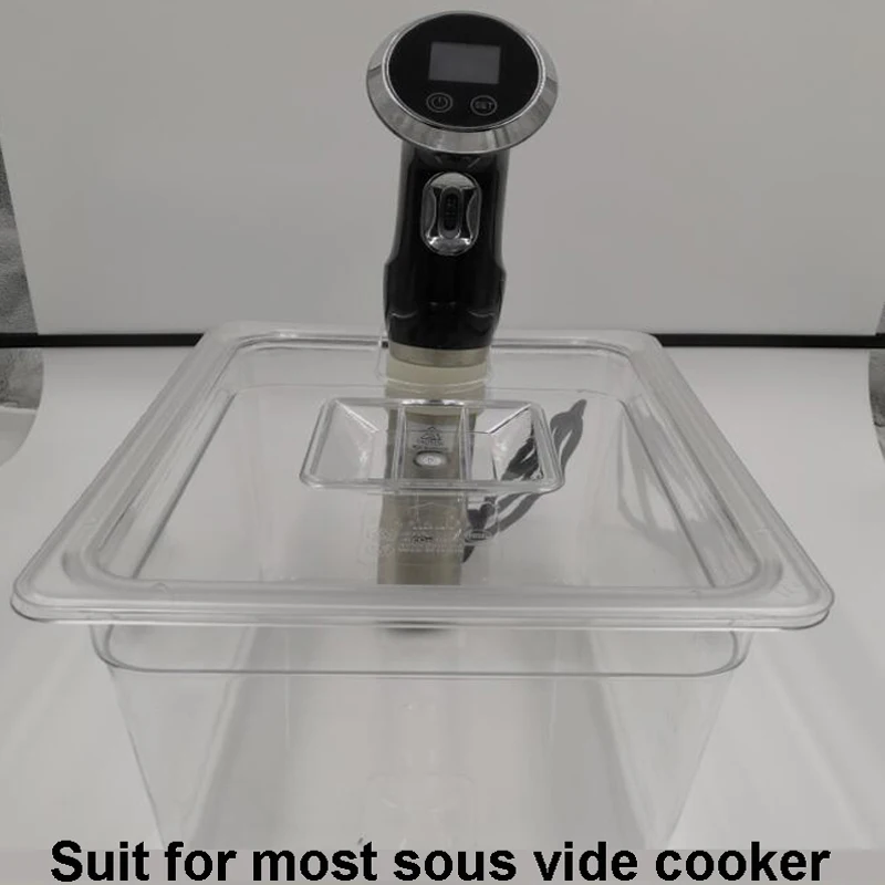 Подходит для 3 го поколения Smart Wifi Control Sous Vide контейнер из нержавеющей стали и 11L