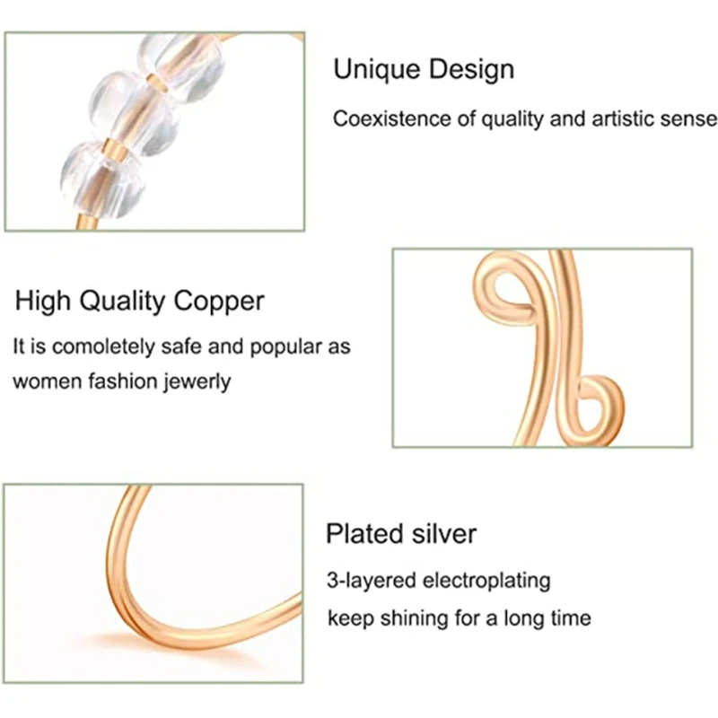 5 предметов в европейском и американском стиле ручной работы стеклянные бусины