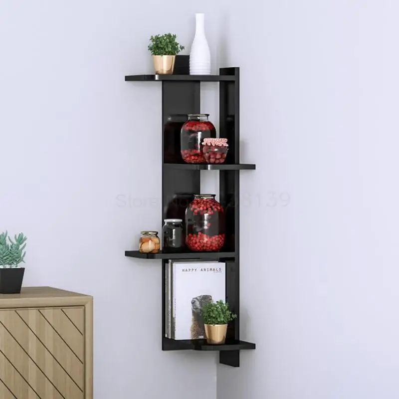 Угловая полка висящая настенная получать угловая углу гостиной стены