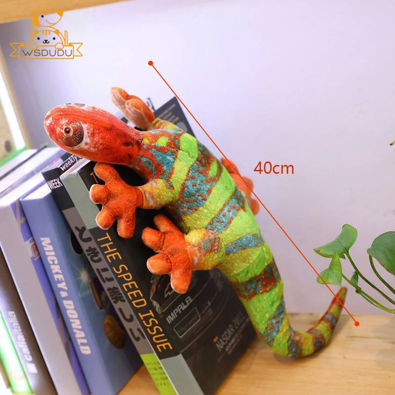 Реалистичная Подушка-Ящерица из Хамелеона плюшевые мягкие игрушки имитация