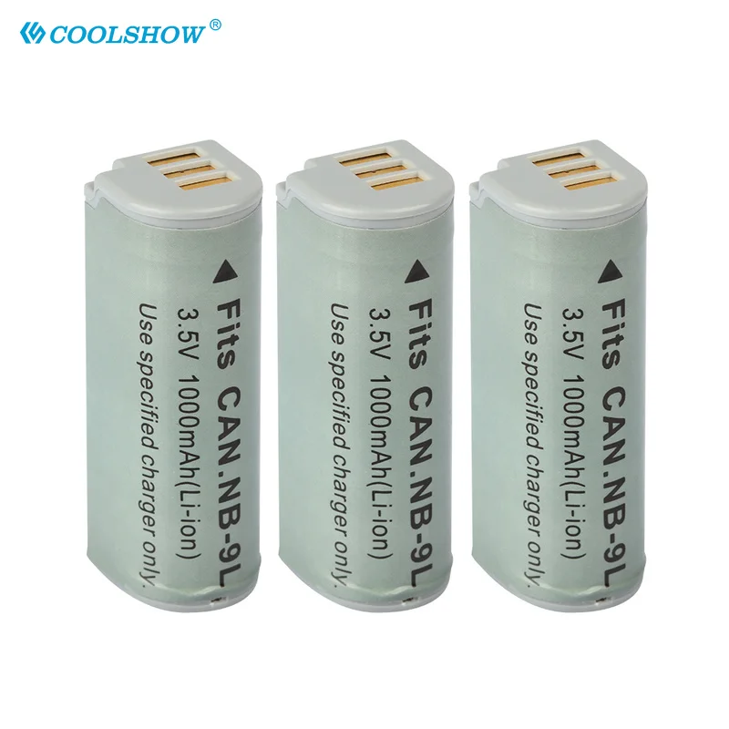 

Camera Battery NB-9L NB9L NB 9L for Canon ELPH 510 520 530 HS PowerShot N SD4500 IS IXUS 1000 1100 500 510 HS 50S 1000mAh