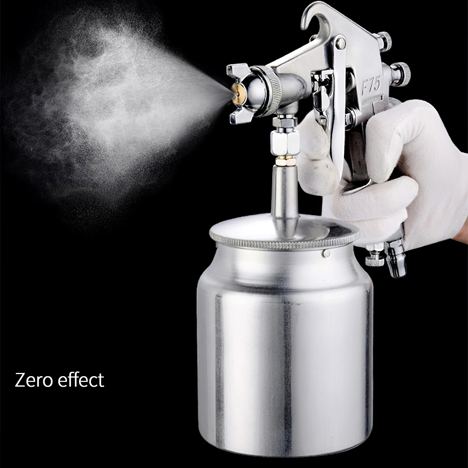 

F75 Pneumatic Airbrush Paint Sprayer Automotive Painting Tool Multifunction UP And DOWN Adjustable Spray Gun for Home