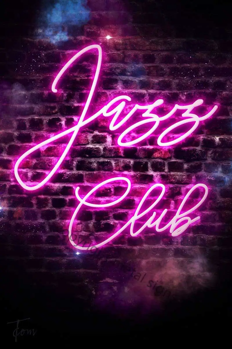 

Оловянные таблички Jazz Club, Настенный декор, ретро винтажная металлическая вывеска, жестяная вывеска для дома, клуба, мужская пещера, кафе, паб...
