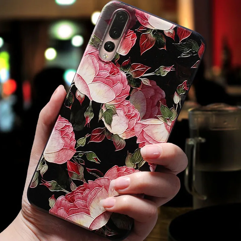 for oneplus 7t case 3d flower emboss silicone phone cases for oneplus nord ce 5g n10 n100 7 pro 6 6t 5 5t cover free global shipping