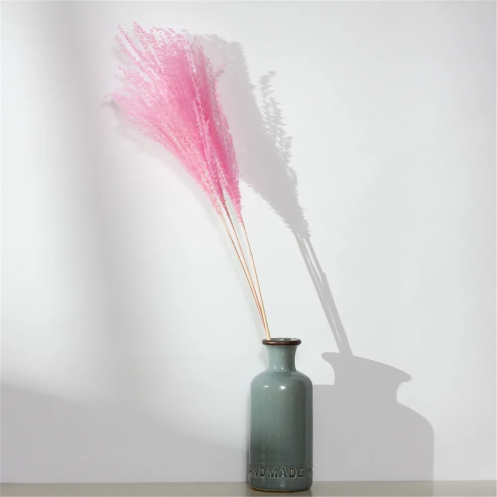 

10 шт. сушеные чистые натуральные маленькие розовые букеты из травы пампаса