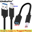 10 мм наконечник тип C кабель для быстрой зарядки для Ulefone Power Armor 14 13 12 11T 11 10 5G 9 9E X8 8 7E 7 6S 6E 6 5 3W 3T Note 12P 11P 9P