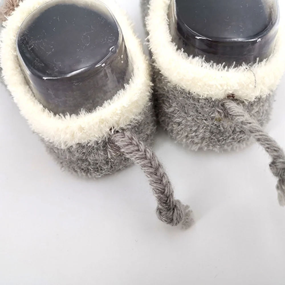 

Lovely Baby Socks Solid Coral Fleece Wniter Sock Anti-slip Floor Wear Infant Leg Warmers Cartoon Animal Baby Girl Socks Toy