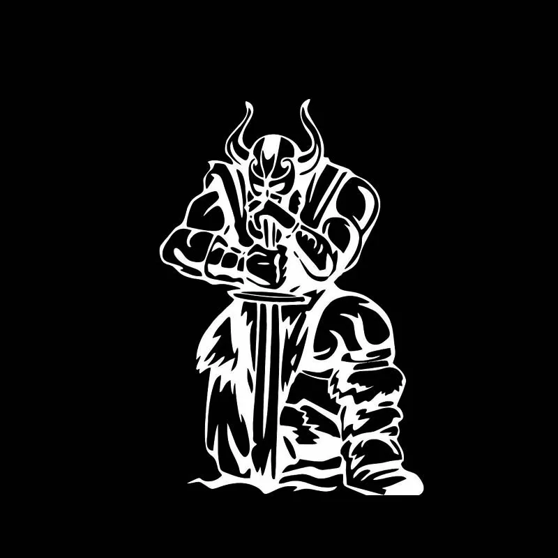 Aliauto Крышка для автомобиля от царапин защита Стикеры колени готов к атака Viking Warrior