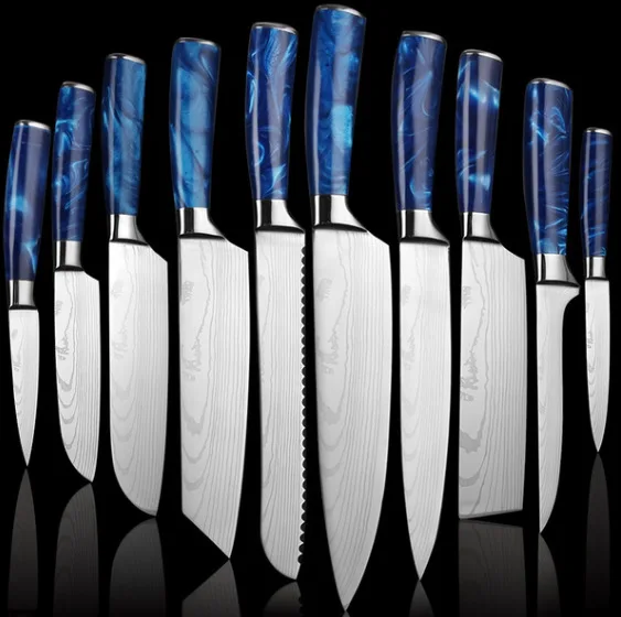 

8 inch chef knife set professional cooking stainless steel kitchen knives high quality kitchenware hardware household goods