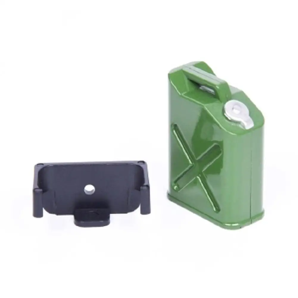 

1/10 Scale Mini Fuel Tank RC Rock Crawler Accessory for Axial Wraith SCX10 90046 RC4WD D90 TRX4P 2PCS/Set