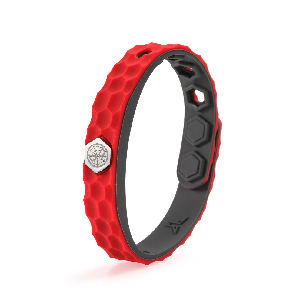 

New black technology the size of the negative ion energy silicone anti-static sports bracelet can be adjusted