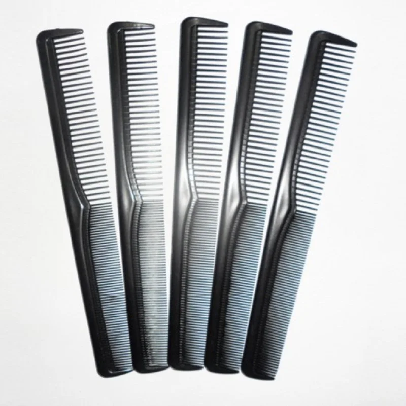 

5/10Pcs Salon Hair Styling Hairdressing Antistatic Barbers Double-headed Sparse Tooth Detangle Comb Straight Bangs Comb