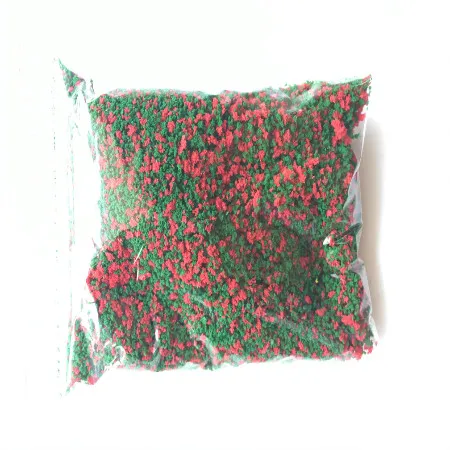 green red 90 г искусственное дерево порошок песок модель стола Декор микро ландшафтное украшение домашний сад DIY Аксессуары материал модели здания - Цвет: green red