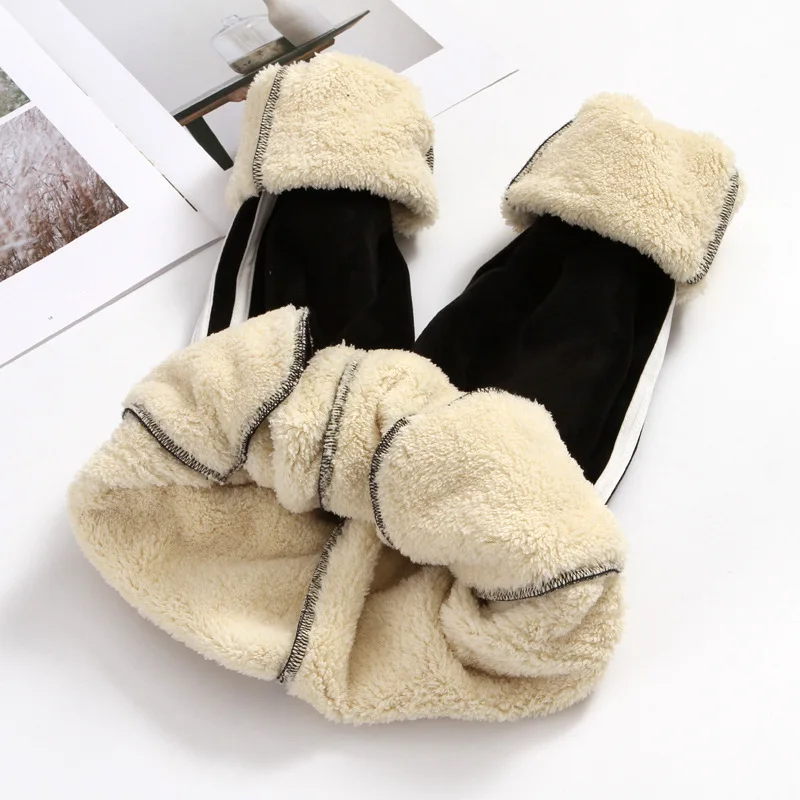 Осенне-зимние брюки для мальчиков и девочек бархатные детские плотная