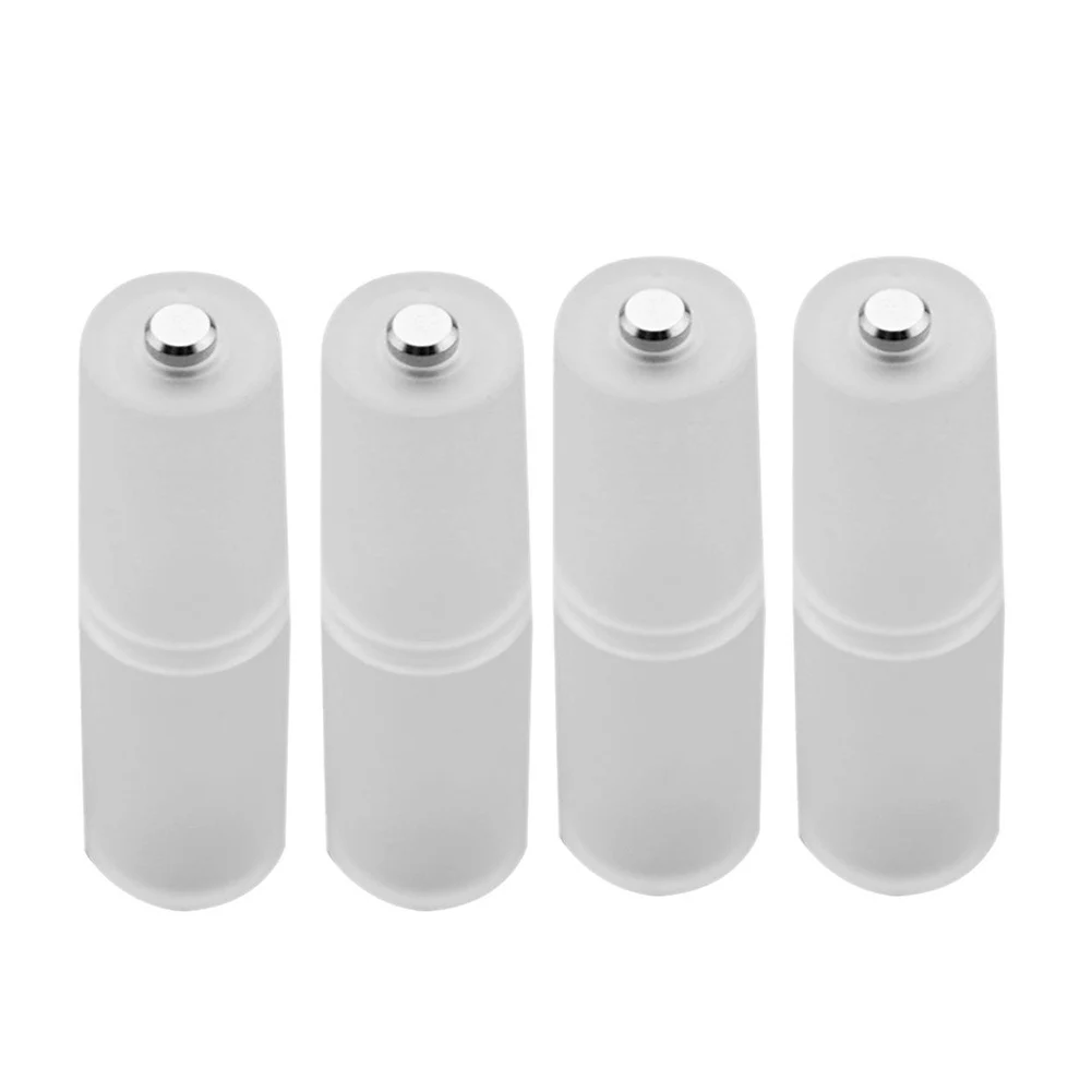 

New Hot 4pcs AAA to AA Size Battery Converter Adapter Batteries Holder Durable Case Switcher