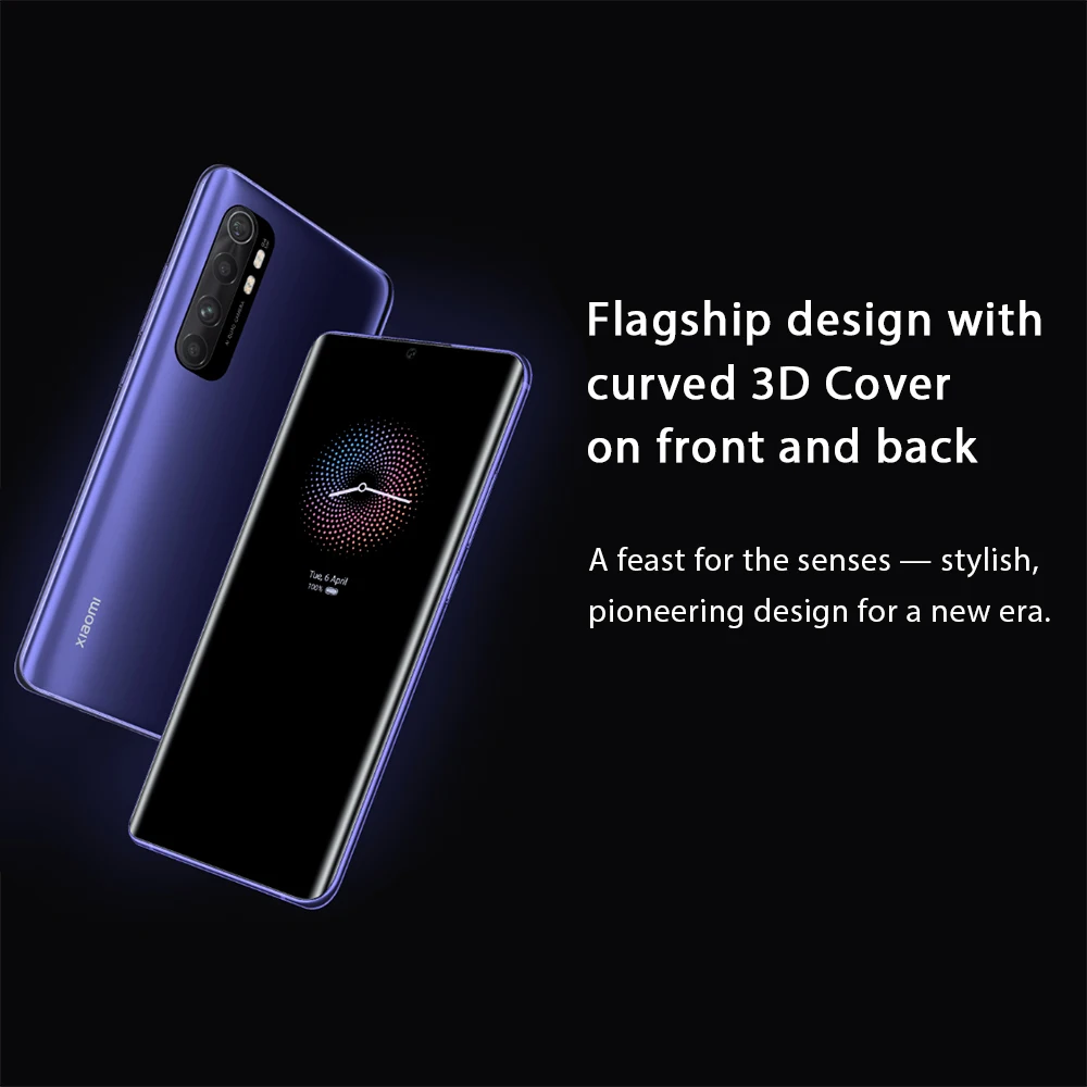 Глобальная версия Xiaomi Mi Note 10 Lite мобильные телефоны 6 ГБ 64 64MP Quad камеры 47