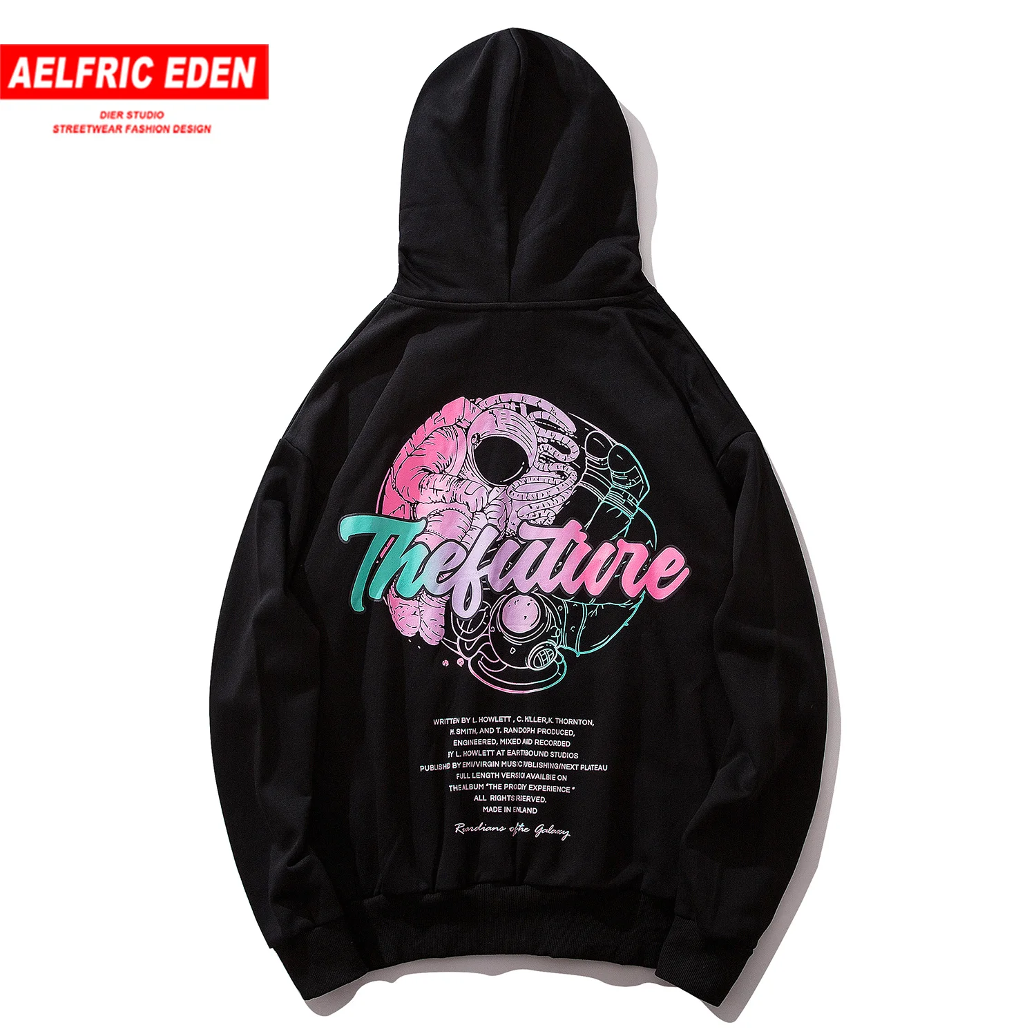 Aelfric Eden модные с буквенным принтом Мужские толстовки капюшоном 2019 Harajuku мужские