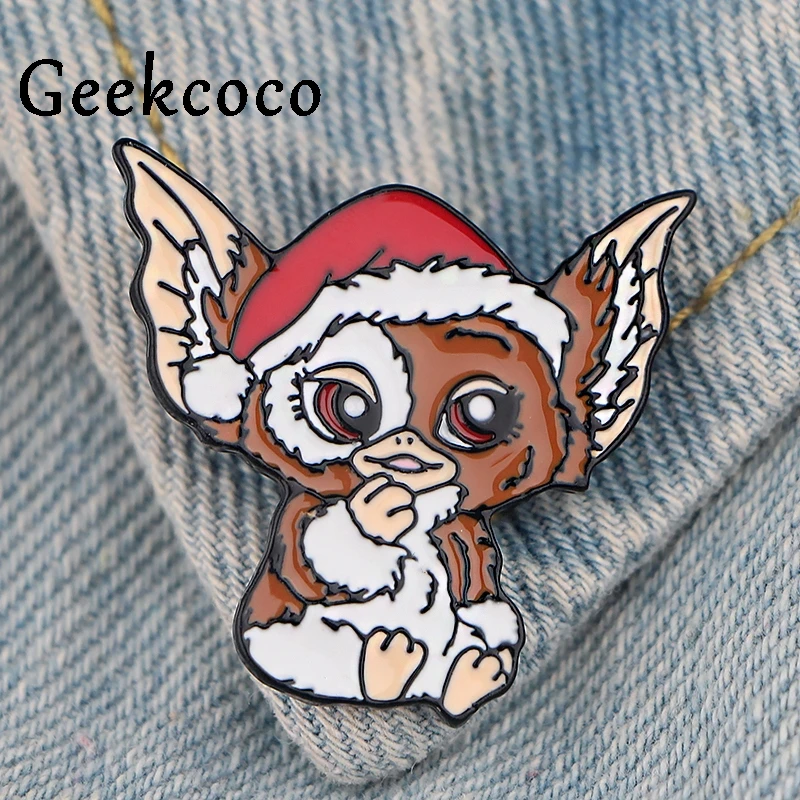 Мультфильм каваи Gremlins жесткая эмаль броши Металлические Булавки para ropa для