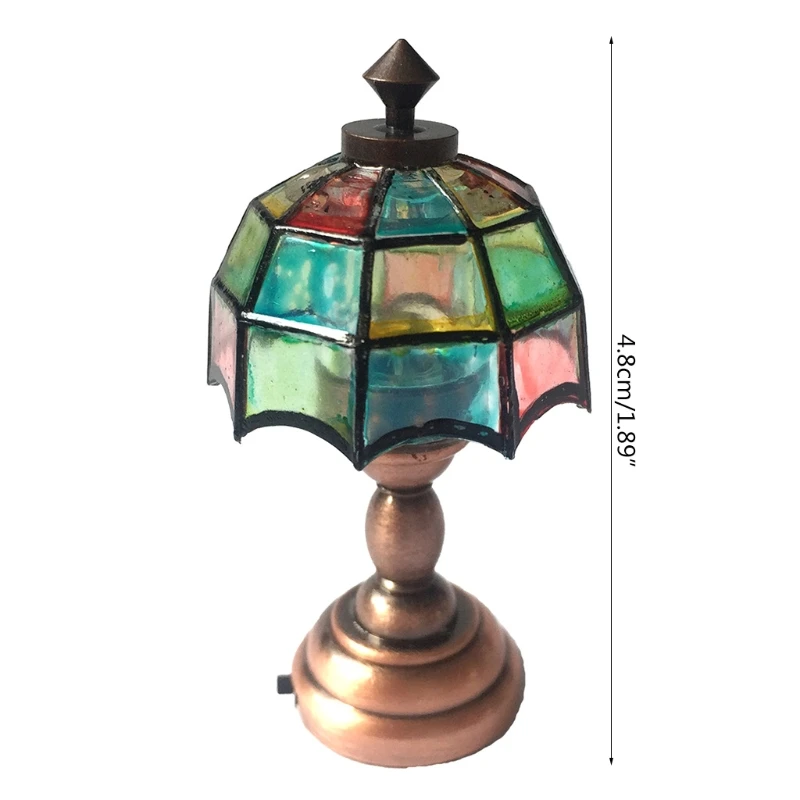 

Dollhouse Mini LED Light Colour Mini LED Light Exquisite appearance Simulation Ornament Decoration for 1/12 Dollhouse