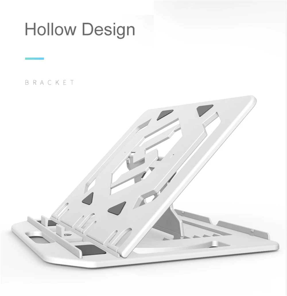 Подставка для ноутбука с вращением на 360 ° складная охлаждающая стойка