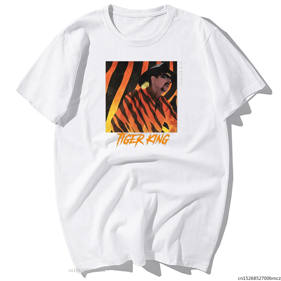 

Joe Exotic The Tiger King T-shirts Fashion Summer Casual Short Sleeve Tees Harajuku Streetwear Clothing