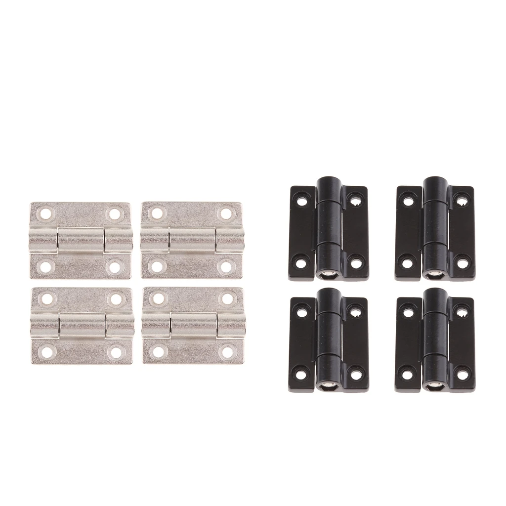 

4 Piece Adjustable Door Marine Butt Hinges 4 Hole Cupboard Hardware