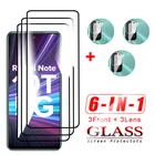 Защитное стекло для Xiaomi Redmi Note 10, 9, 8 Pro, Redmi Note10, 9s, 10s, 10T, 9T, зеркальные Защитные пленки для экрана Poco X3, M3 Pro, NFC, пленка для камеры