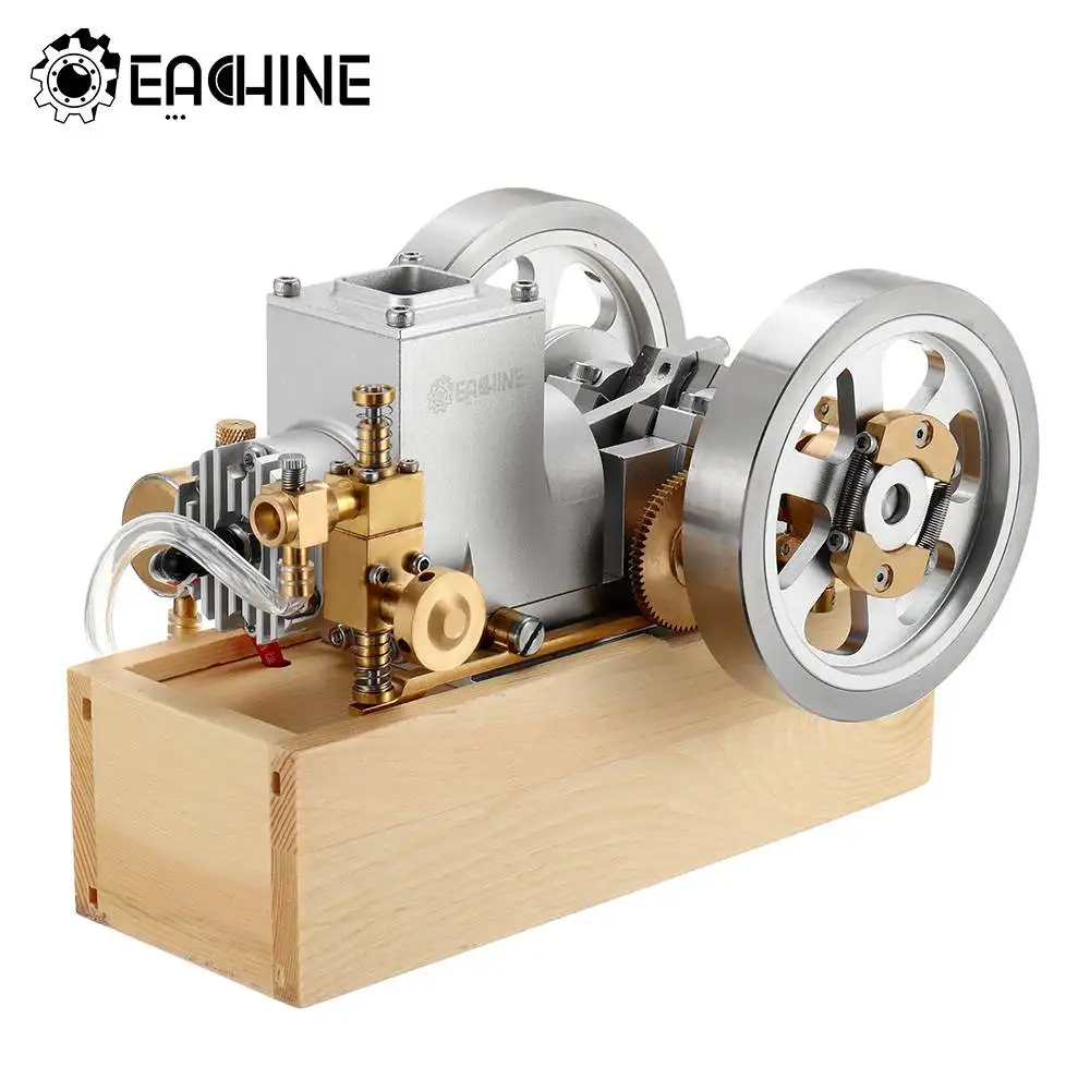 

Φ ET7 горизонтальный мини-турбинный двигатель и Miss полная модель газового двигателя, новая игрушка для двигателя с модернизацией головки цил...