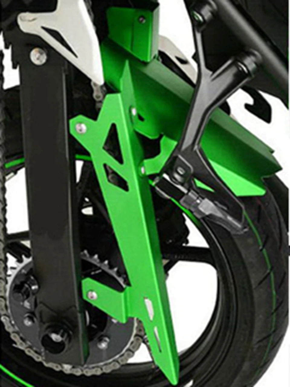 

Modified Motorcycle Rear Fender Mudguard And Motorcycle Chain Protection Cover Motyorbike Chain Shell for Kawasaki-Nijia400 Z400